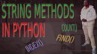 Become Proficient In Python Programming JT Devs String Methods