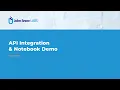 API Integration Notebook Demo