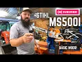 STIHL MS500i Gets The West Coast Saw Treatment