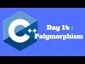Learn C in 21 Days Day 14 Polymorphism