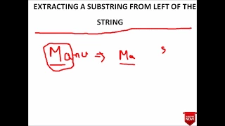 EXTRACT SUBSTRING FROM LEFT OF A STRING IN C - 67