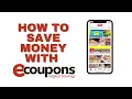 How To Save With eCoupons