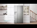 Hisense 29 1 cu ft Standard Depth Side by Side Refrigerator