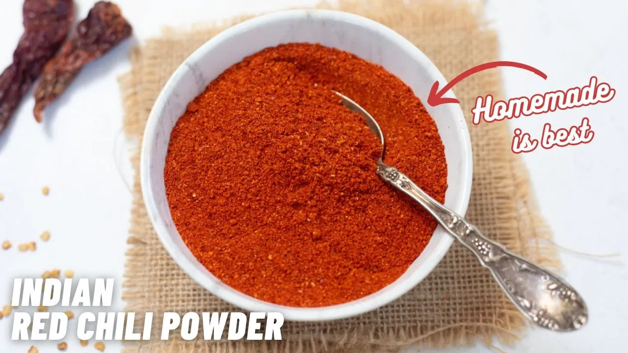 Easy Homemade Indian Red Chili Powder