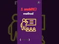 3 unshift method - Array methods in JavaScript Part-3 JavaScript Tutorial in 1 minutes