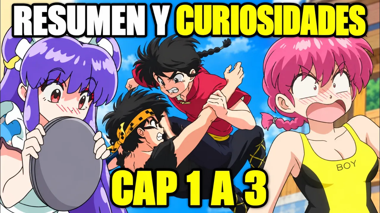 ¡LA NUEVA TEMPORADA DE RANMA ½ REMAKE ES UNA LOCURA! Resumen y Curiosidades Capítulos 1 a 3
