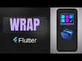 Wrap widget Flutter