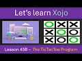 Lesson 45B - The TicTacToe game program