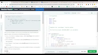 Coding asmr - HackerRank