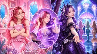다크 인어 파티까지 단 3시간?! 🧜‍♀️🖤⏳😱 초스피드 다크 인어 메이크오버! 🔥✨