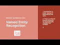 Machine Learning Tutorial Named Entity Recognition
