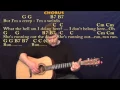 Creep Radiohead Strum Guitar Cover Lesson with