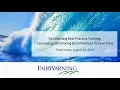 Leveraging Monitoring Best Practices to Save Time