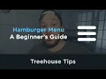 Build a Hamburger Menu with HTML CSS and JavaScript Treehouse Tips