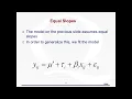 Analysis of Covariance Lecture
