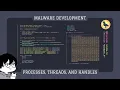 Malware Development Processes Threads and Handles