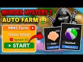 BEST Murder Mystery 2 Best Auto Farm Script 2026 Summer Auto Collect Coin MM2 Script