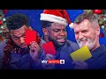 Roy Keane, Micah Richards and Daniel Sturridge JUDGE Christmas traditions! 🟥🟨