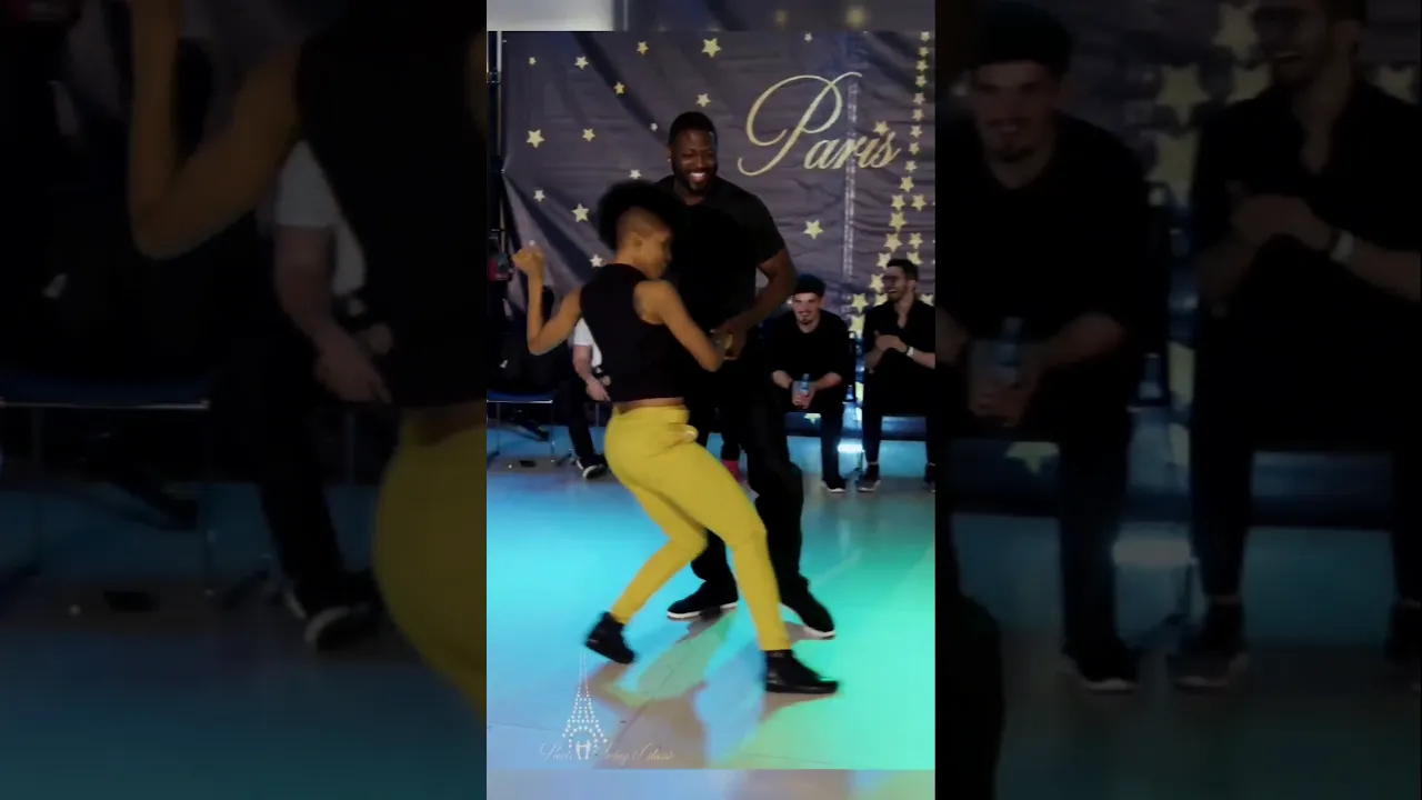 Couldn't stop smiling 😁 Part 2 with Tren #improv #westcoastswing