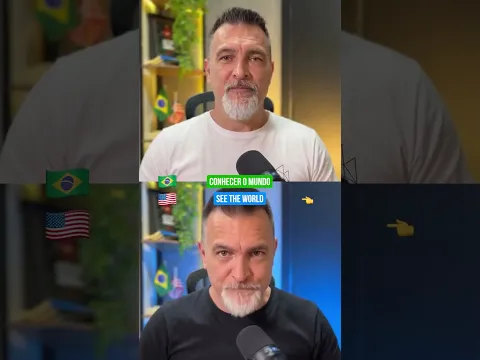 Como falar "Pé na estrada" e expressões de viagem em inglês! ✈️🇺🇸 #shorts