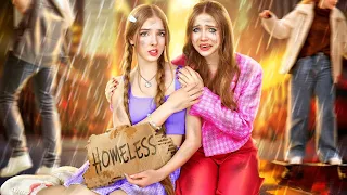 أنا وأمي أصبحنا بلا مأوى لقد انفصل والداي 