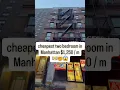 Cheapest 2 Bedroom Apartment in Manhattan Only 1 Affordable NYC Apartment Tour
