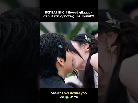 #LoveActuallyS5 SCREAMING!!! 😱 That sticky note move was WAY too wild! 😂🔥