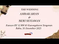 Lagu LIVE CAMPURSARI SATRIA NADA PERNIKAHAN AMBAR ARIAN \u0026 HERI SETIAWAN