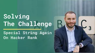 Special String Again Solving The Programming Challenge