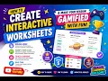 Transforming your worksheets into interactive using Gemini