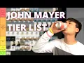Ranking EVERY John Mayer Studio Song Tier List