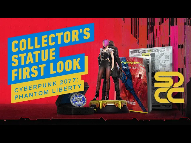 First-Look At Phantom Liberty Collector's Statue | Comic Con 2023