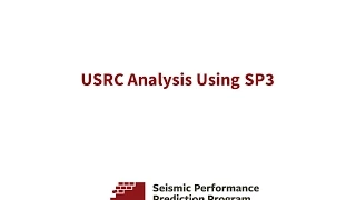 SP3 Tutorials - USRC Analysis