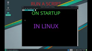 How to run a script on Startup using Systemd
