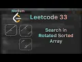 Search in Rotated Sorted Array - Leetcode 33