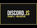 Your First Discord Bot Discord JS Tutorial 01