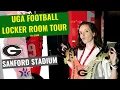 UGA FOOTBALL NEW LOCKER ROOM TOUR SANFORD STADIUM Kirby Smart UGA Football Entrance SEC