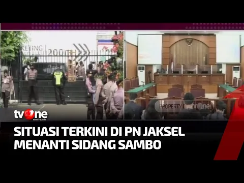 Pantauan Terkini di Dalam dan di Luar Gedung PN Jakarta Selatan