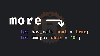 8 More important data types explained in Rust