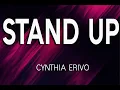 Download Lagu CYNTHIA ERIVO - STAND UP OFFICIAL LYRICS
