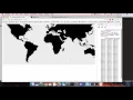 Making a world map with d3 topojson and a csv