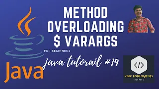 Java tutorial 19 METHOD OVERLOADING Variable arguments VARARGS