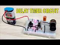 Adjustable Auto On Off delay timer circuit on Breadboard 555 Timer IC
