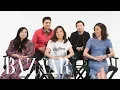 The Cast of Crazy Rich Asians on Real or Fake Crazy Rich Fashion Trends Harper s BAZAAR