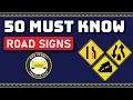 Must Know DMV Road Signs - DMV Written Test 2026 DMV Practice Test