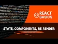 React Basics State Component Re-render Props JavaScript