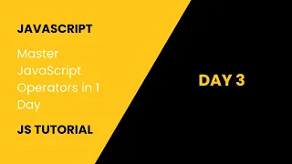 Mastering JavaScript Operators A Complete Guide