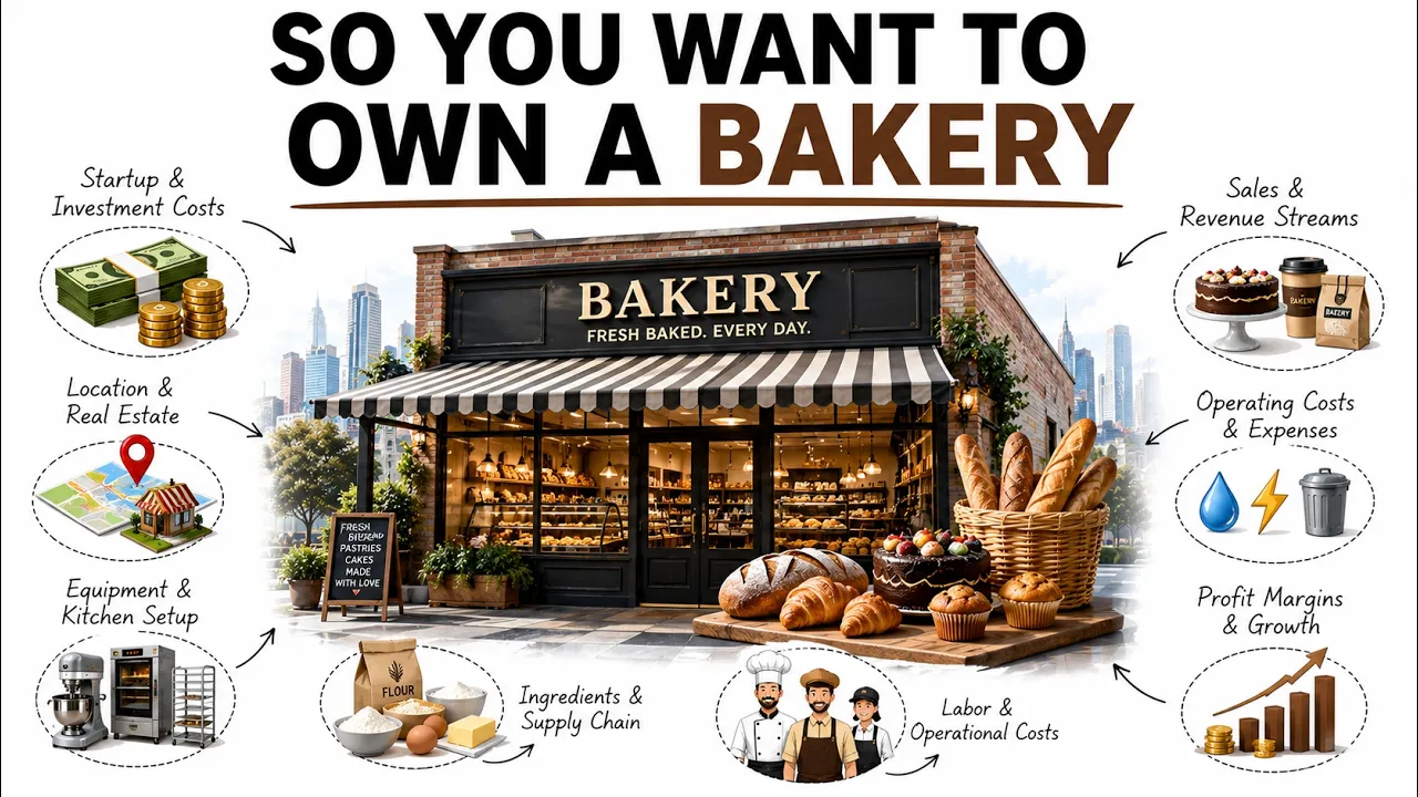 The Economics of Owning a Bakery: video thumbnail