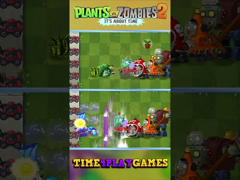 Team vs Team Battle PvZ 2 Challenge #pvz #pvz2 #plantsvszombies