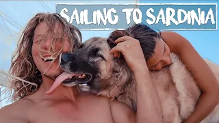 Boat Life with our Dog on Passage | Sailing to Sardinia | Sailing Sunday Ep. 123